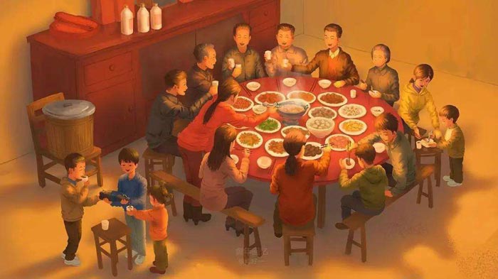 春节团聚