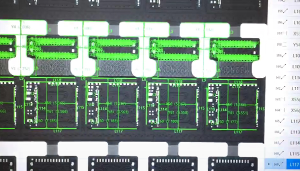 PCB线路板快速尺寸测量数据
