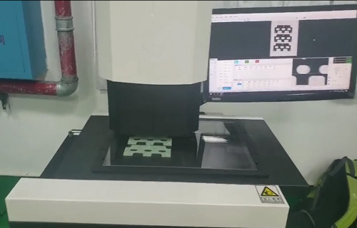 不规则五金件测量放置方式